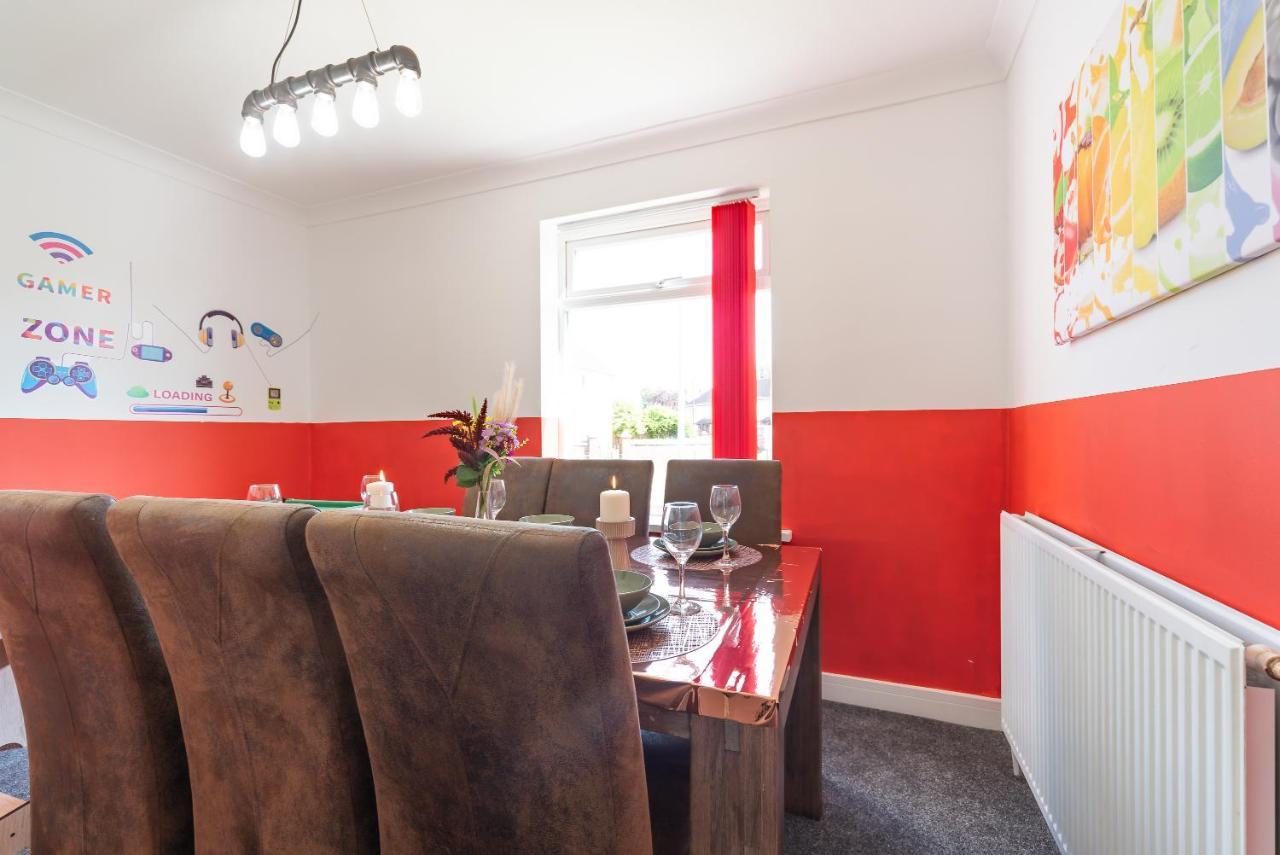 Aseda 4 Bedroom Private Parking, Game Zone -Pool Table, Garden Home Kingston upon Hull Luaran gambar