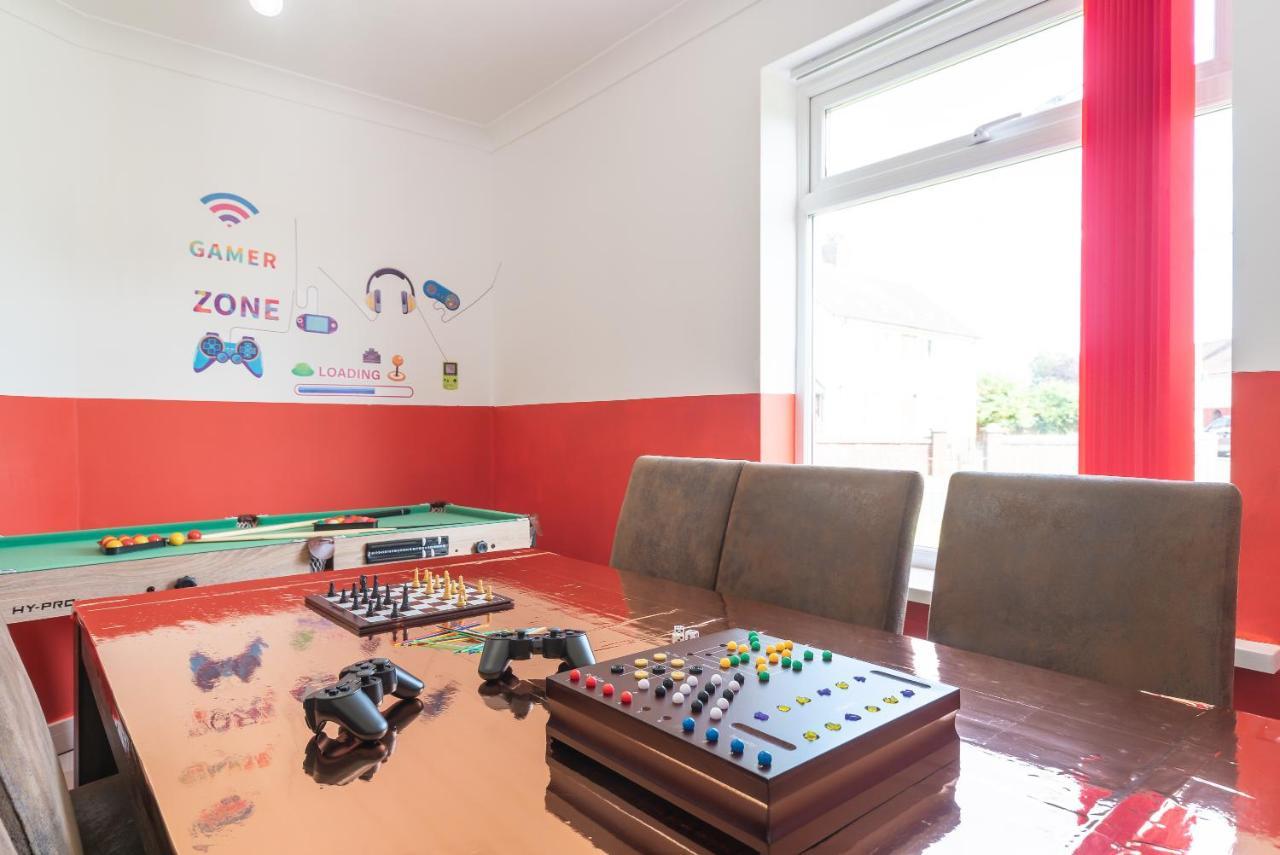 Aseda 4 Bedroom Private Parking, Game Zone -Pool Table, Garden Home Kingston upon Hull Luaran gambar